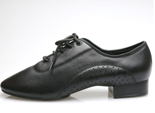 Genuine leather men's Latin/ballroom dance shoes
