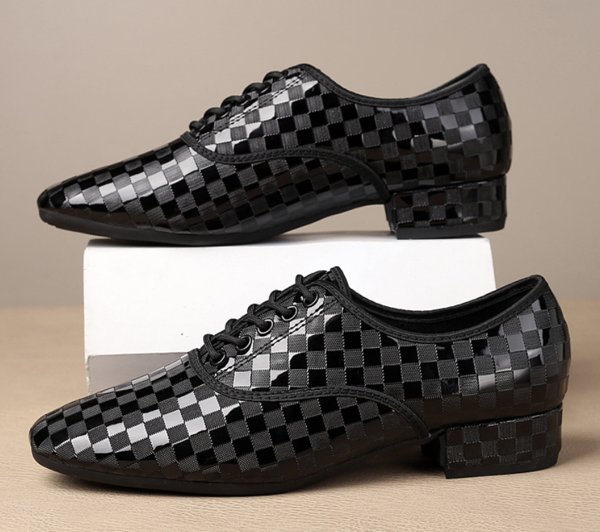 Men's Indoor/Outdoor Dance Shoes Soft Sole for Latin Modern & Ballroom Practice Shoes Model M03
