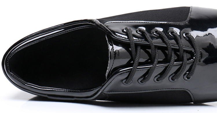 Classic Stylish Men's Dance Shoes, Fleece Lining Sweat-Absorbent, Wear-Resistant Non-Slip Sole
