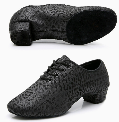 Professional mens Latin dance shoes for cha-cha and samba