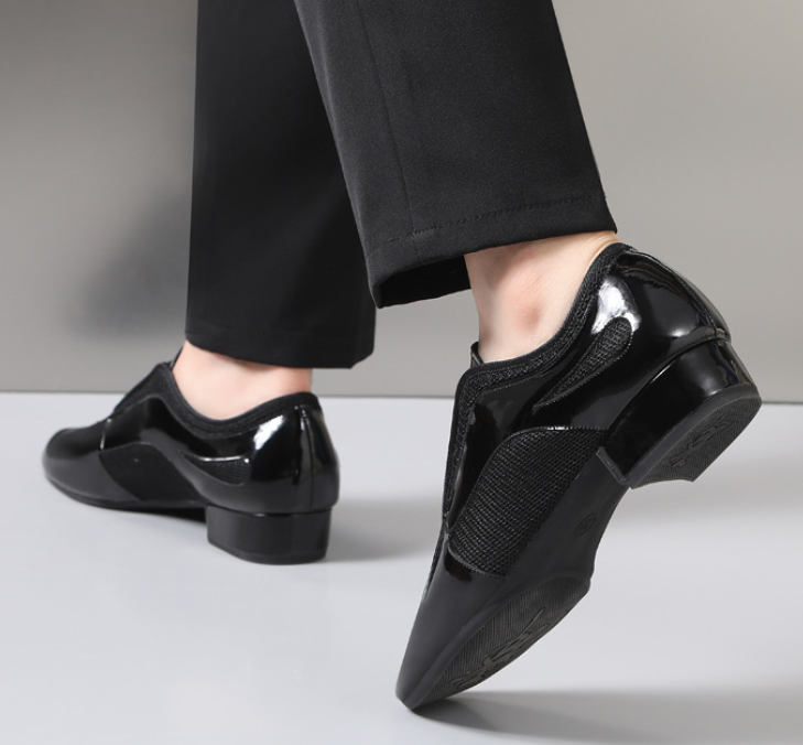 Men's Mesh Ballroom Dance Shoes Breathable Soft Sole For Square & Social Dance Practice Model M20
