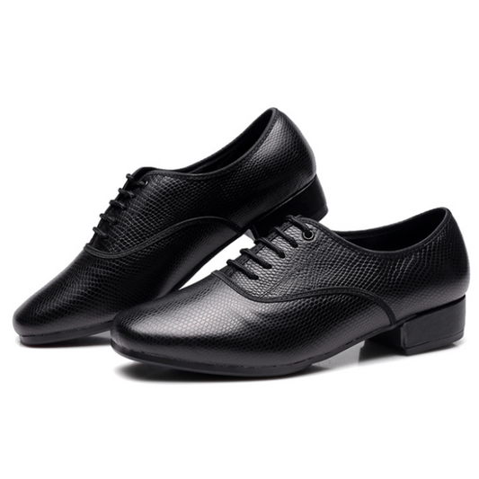 Men's professional modern ballroom dance shoes