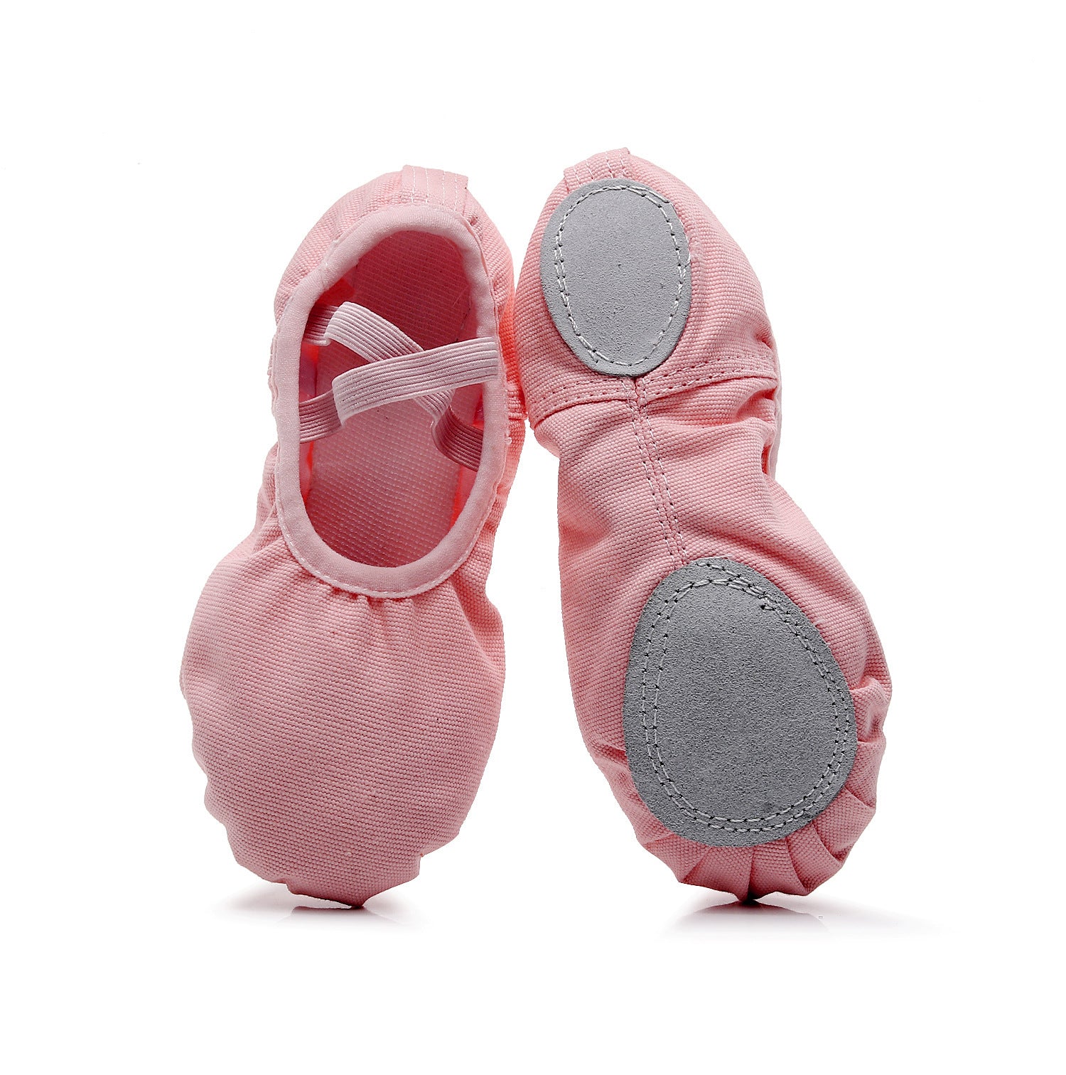 split suede sole ballet shoes flexible and breathable