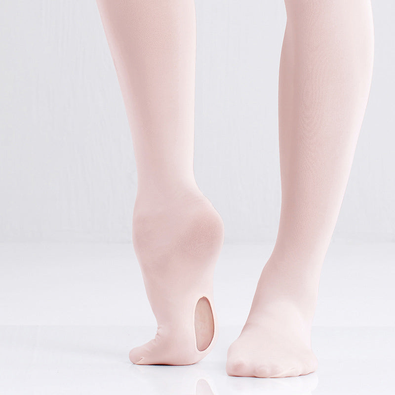 Convertible Ballet Tights for Women, Footed/Open-Toe Dance Tights for All Dance Styles & Performances