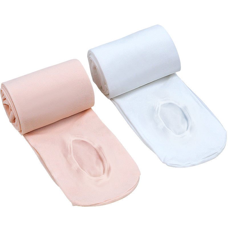 Convertible Ballet Tights, Open-Toe Footed Dance Tights for Pointe Shoes, Ballet Auditions & Dance Recitals