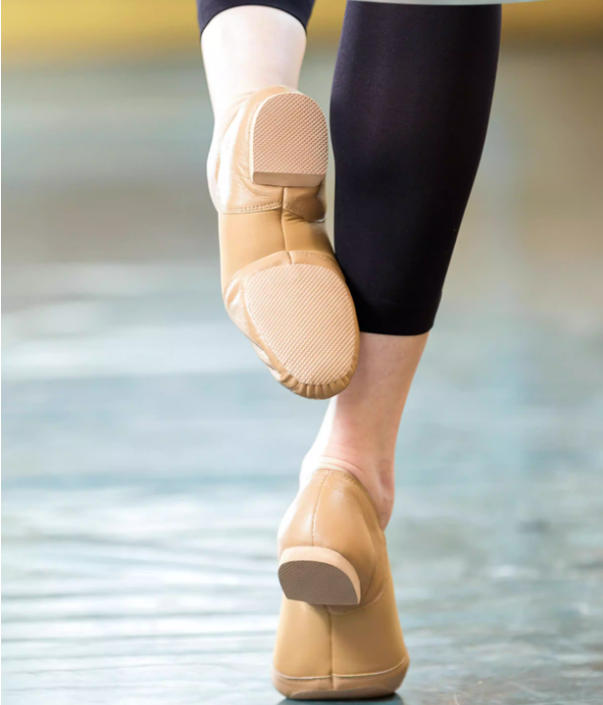 Professional Jazz & Ballet Dance Shoes – Leather Upper (Sheepskin or Pigskin) – Split Sole Practice Shoes Model (B20)