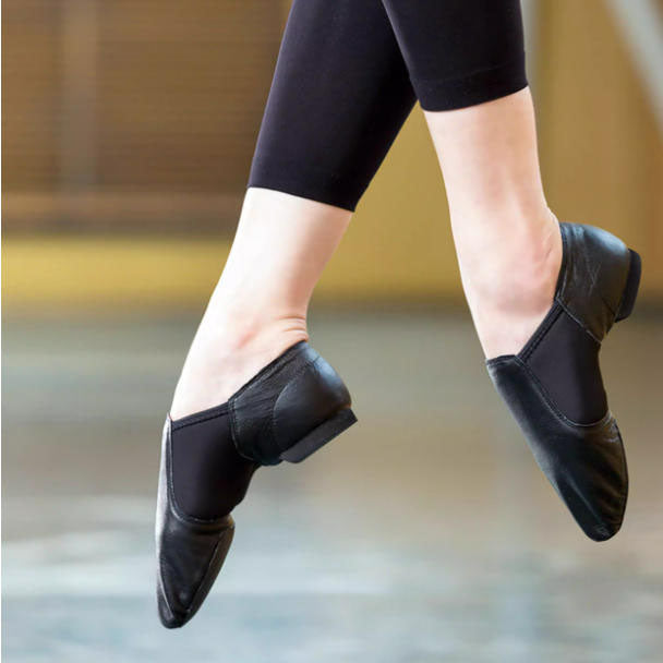 soft leather jazz shoes flexible arch design