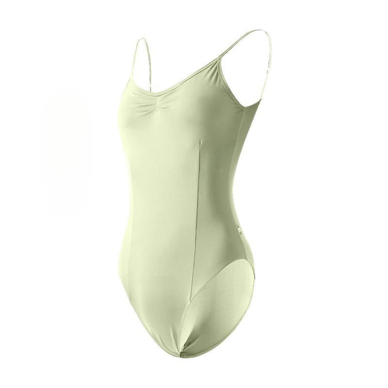 Women's Adjustable Strap Backless Ballet Leotard, High Elastic Ice Silk Dance Bodysuit for Gymnastics, Yoga & Dance Training, Multiple Colors Available