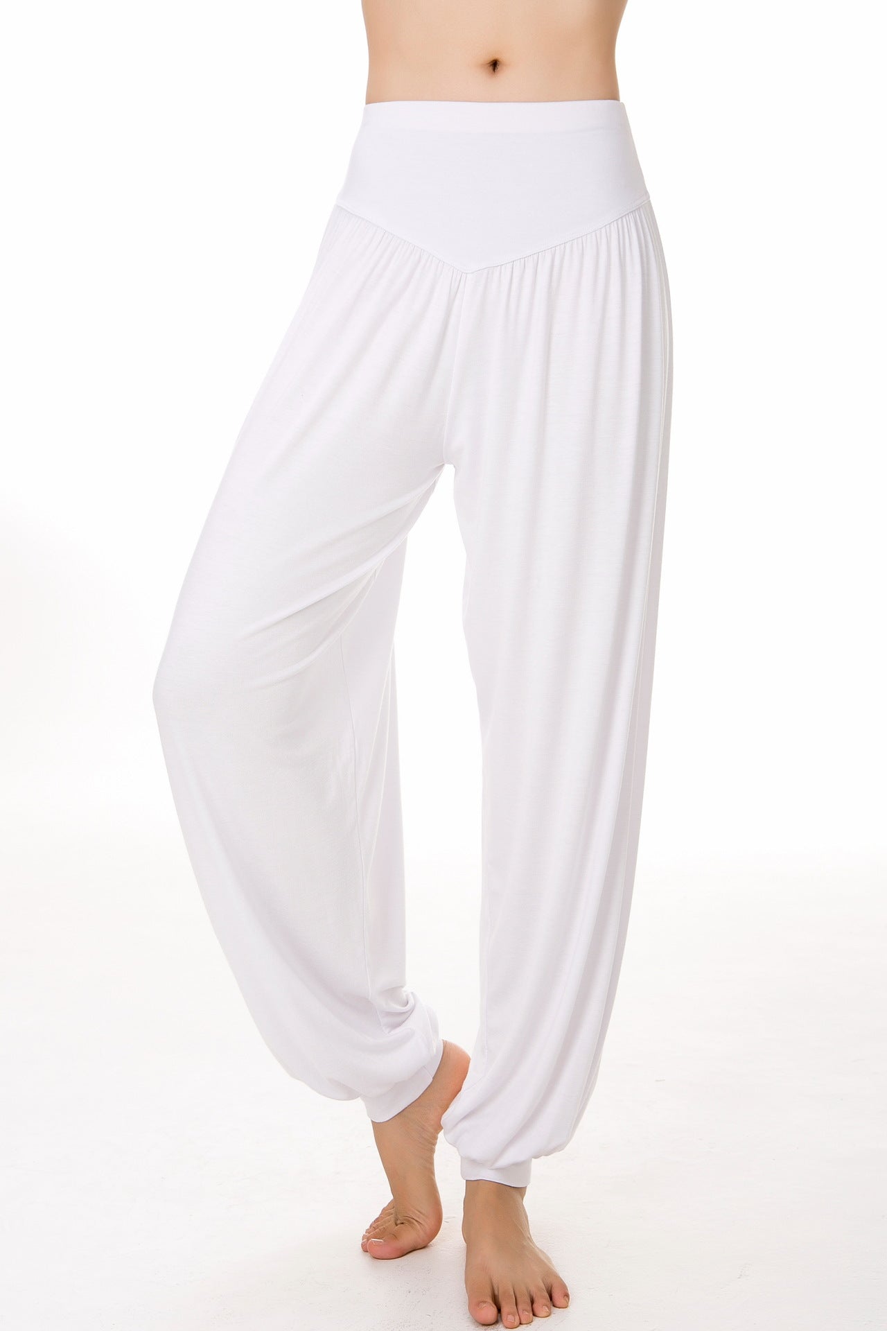 Multi-color women's modal dance pants, loose fit harem style for yoga