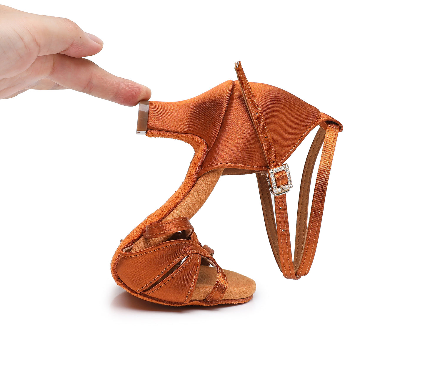 Women’s Latin Dance Shoes Salsa Tango Ballroom Practice Performance Dancing Shoes Model A18G