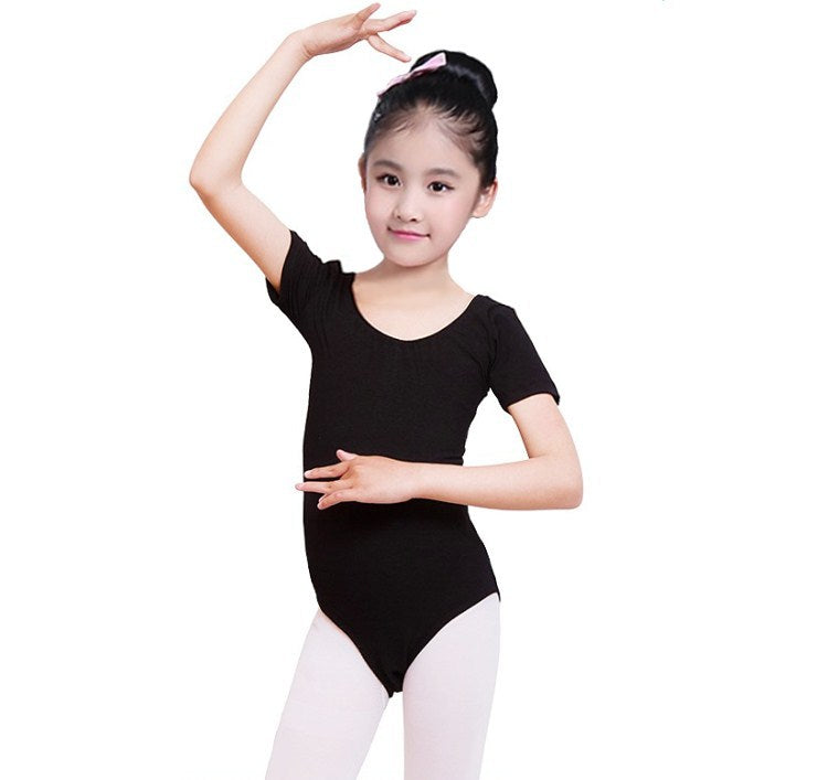 Ballet Leotard for Girls Dance Bodysuit Gymnastics Black Leotard Toddler Dance Kids Ballet Outfits  BL-SH-01