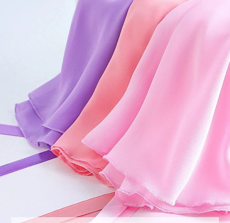 Women's Chiffon Ballet Wrap Skirt - Dance Skirt for Ballet, Dance Class & Performance BAL-DRESS-5
