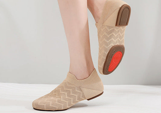 Flexible split sole dance shoes for daily training