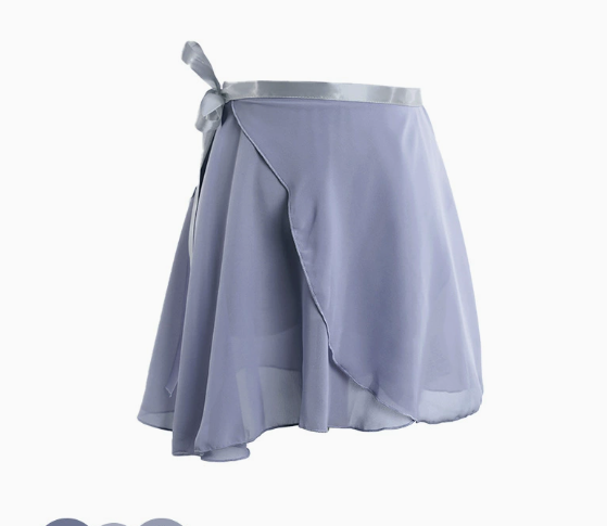 Women's Chiffon Ballet Wrap Skirt - Dance Skirt for Ballet, Dance Class & Performance BAL-DRESS-5