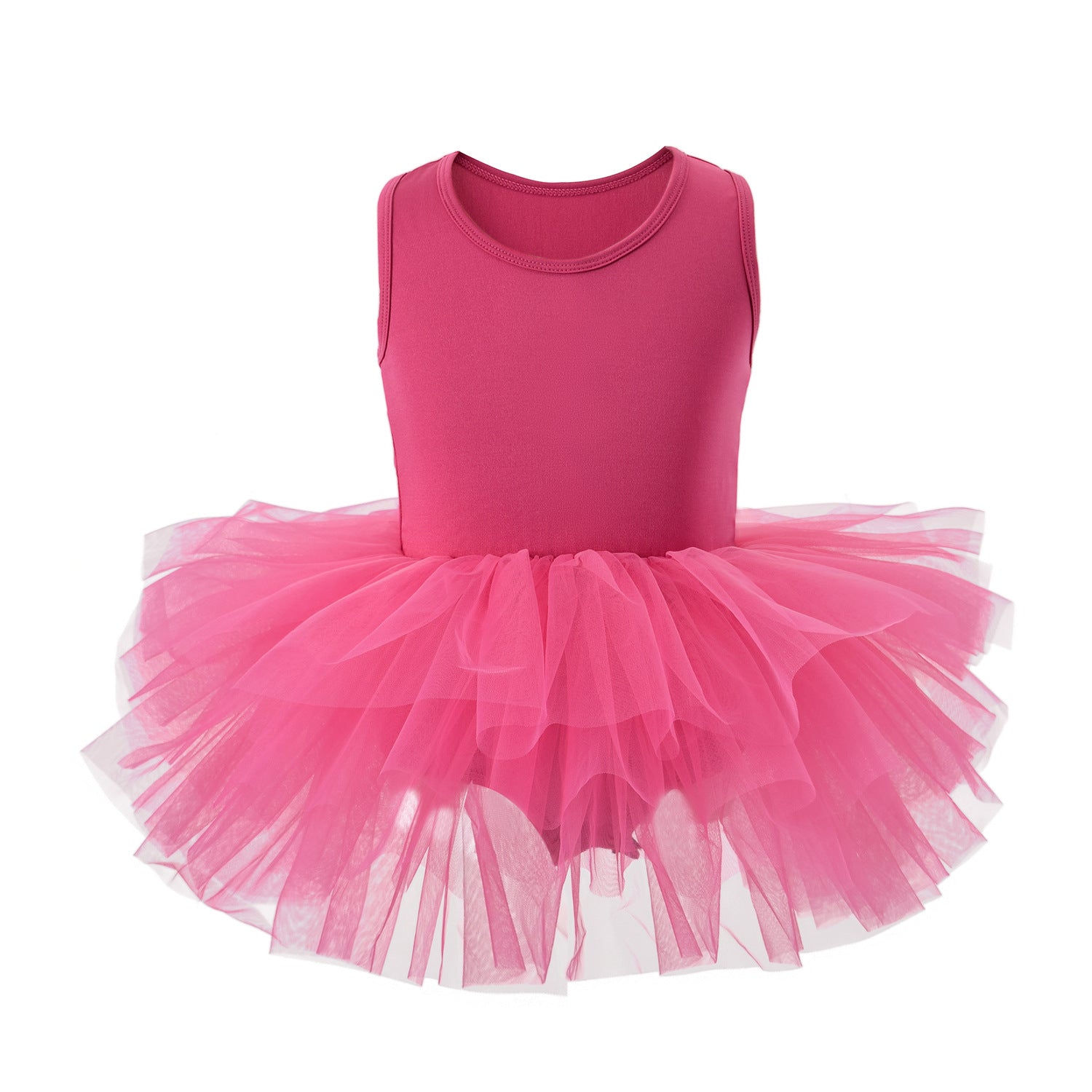 Toddler Girls Sleeveless Ballet Dance Tutu, Ideal for Ballet Training & Stage Performance
