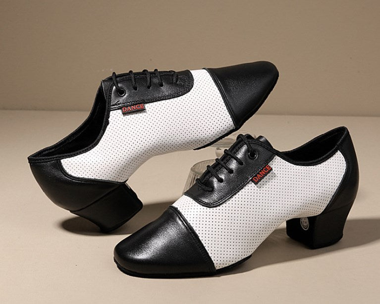 Adult men's ballroom Latin dance training shoes