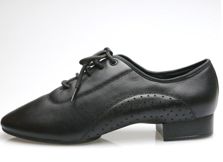 Genuine leather men's Latin/ballroom dance shoes