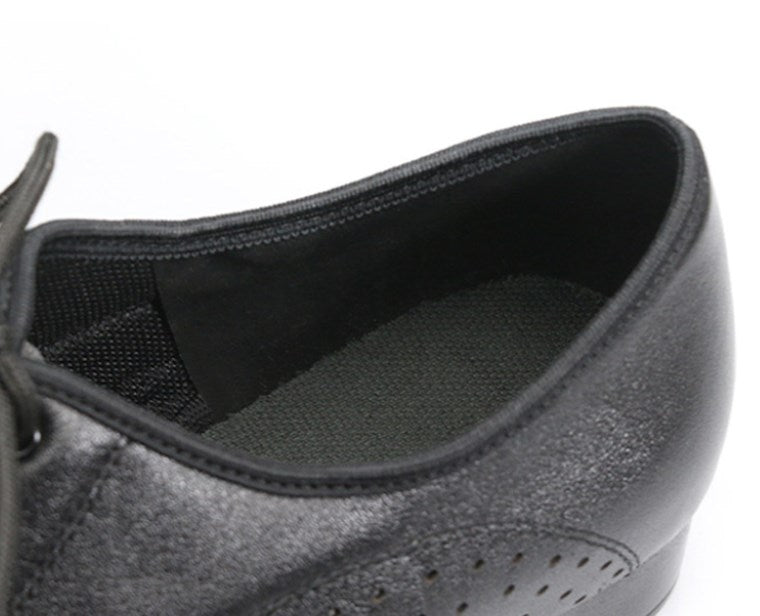 Genuine Leather Men's Modern Dance Shoes Indoor/Outdoor Split Sole for Latin Ballroom Practice Model M15