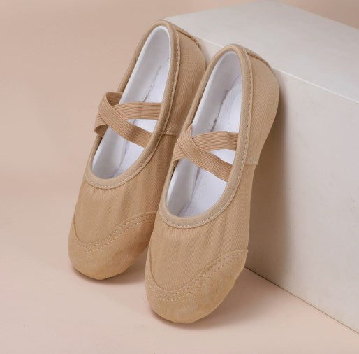 Professional split-sole dance shoes for adult and kid dancers
