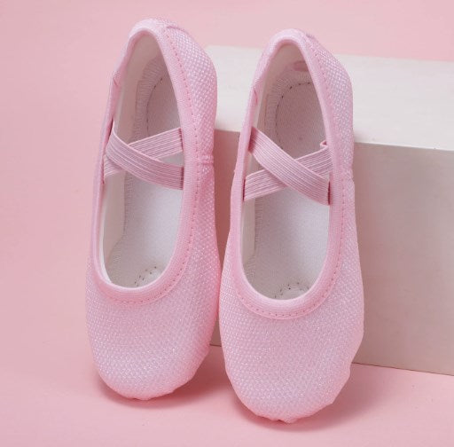 Breathable mesh girls dance training footwear