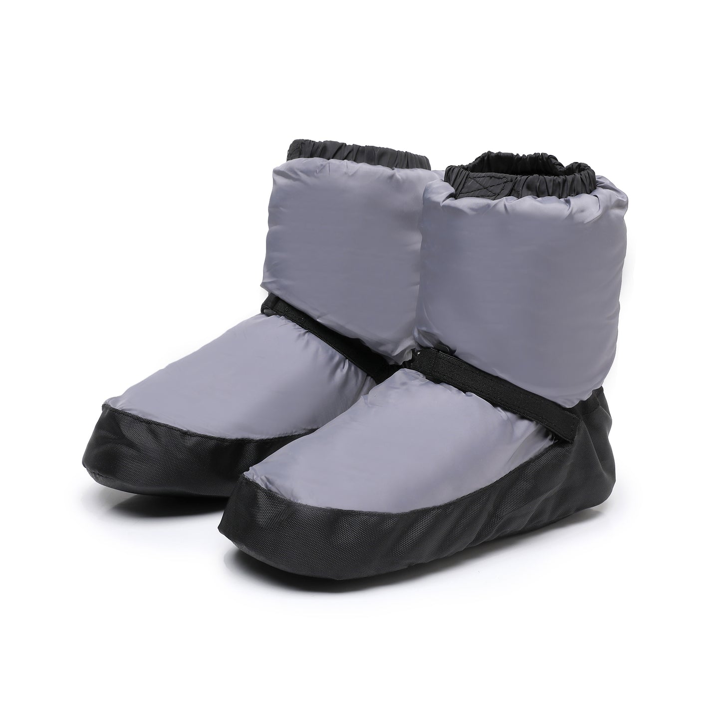 warm ballet and jazz shoes side profile view