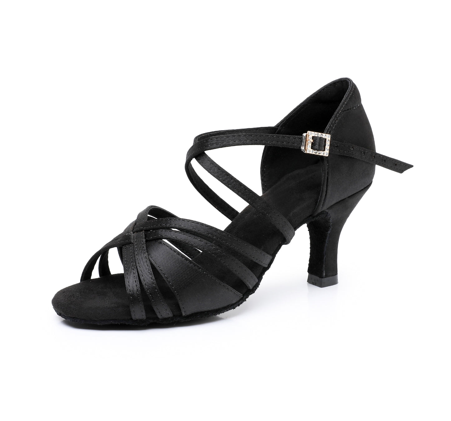 Classic Design Latin & Ballroom Dance Shoes – Salsa, Cha-Cha, Bachata | Training & Performance (Model A15D)