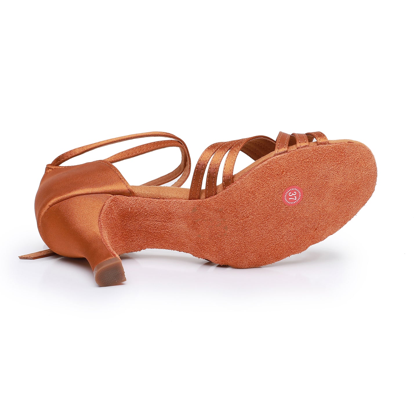 Women’s Open Toe Latin Dance Shoes – Practice & Performance (Model A14G)