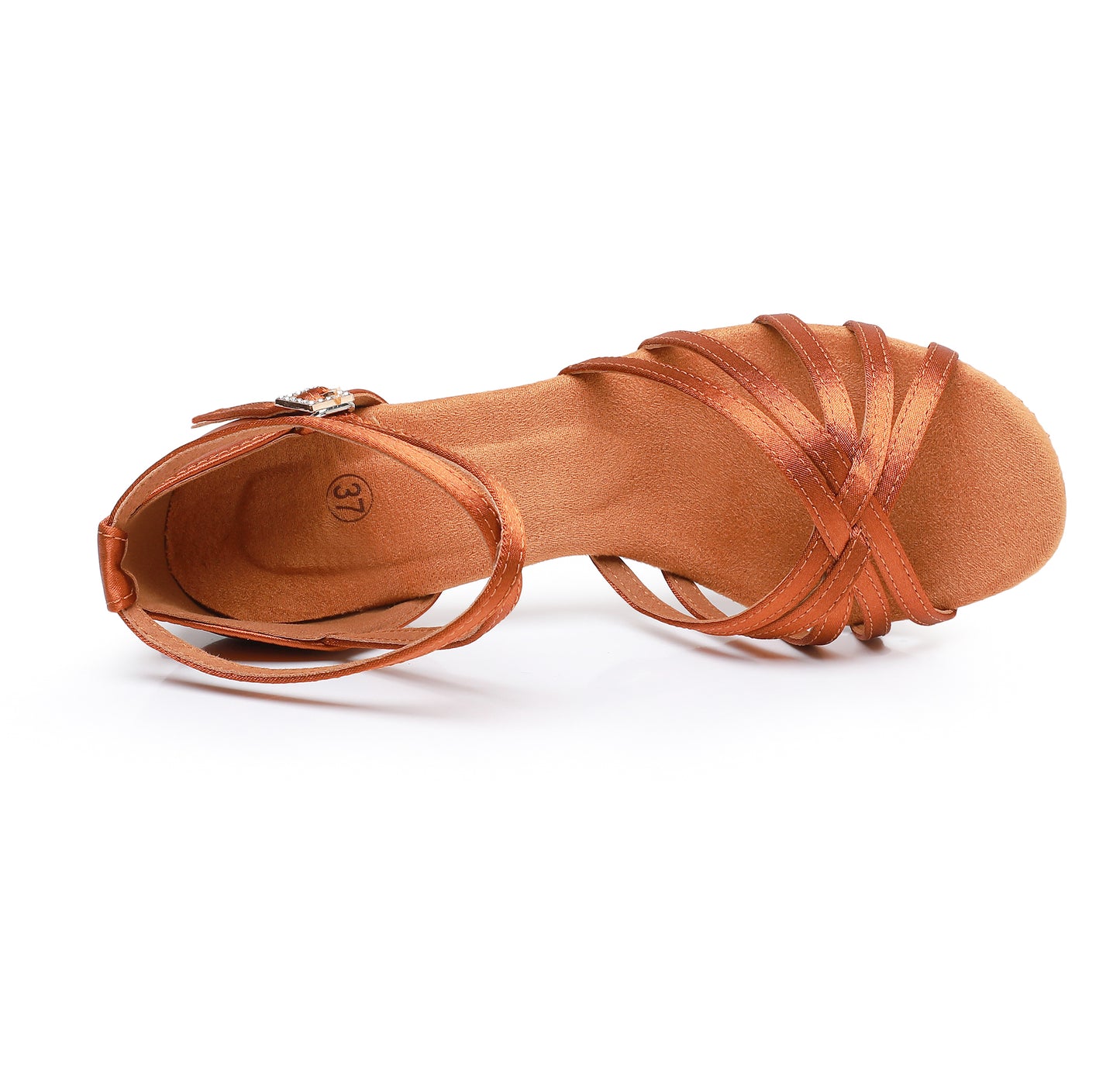 Women’s Latin Dance Shoes – Stable Heel, Comfortable, for Training & Performance (Model A01G)