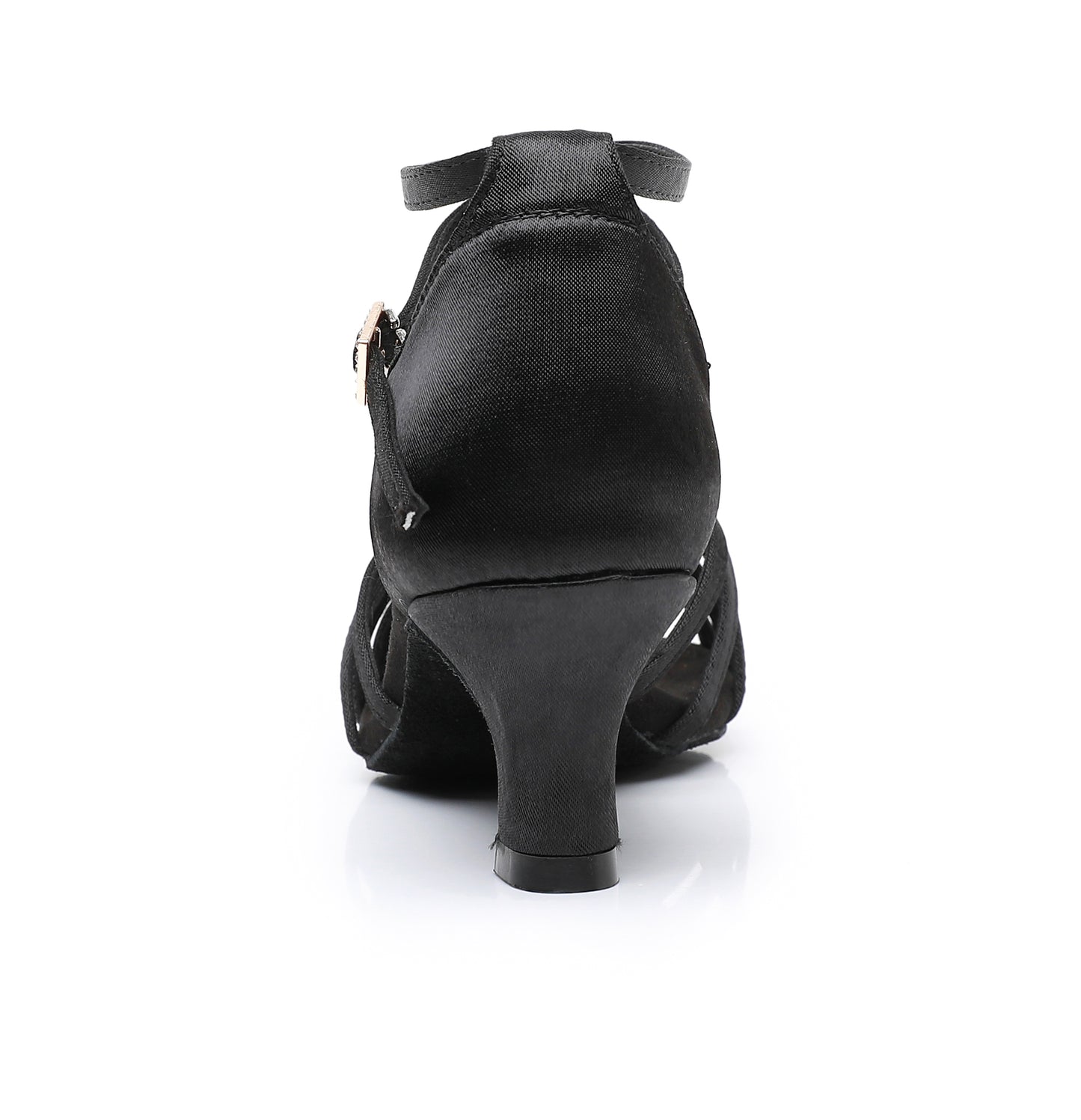 Women’s Latin Dance Shoes – Stable Heel, Comfortable, for Training & Performance (Model A01G)