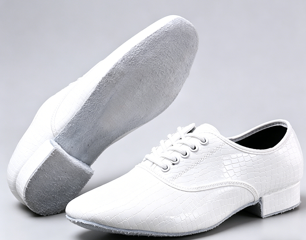Indoor dance shoes with suede sole, perfect for professional ballroom & Latin dance.