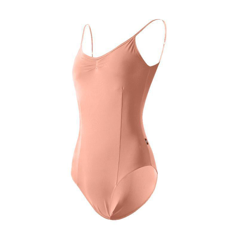 Women's Adjustable Strap Backless Ballet Leotard, High Elastic Ice Silk Dance Bodysuit for Gymnastics, Yoga & Dance Training, Multiple Colors Available