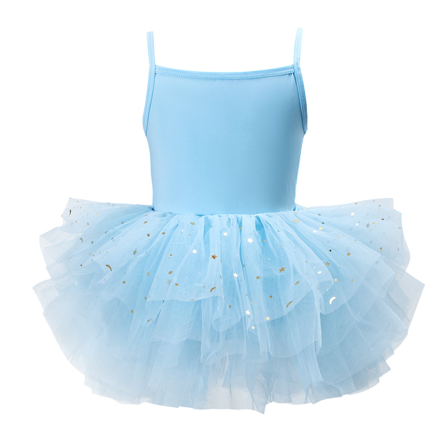 Girls Spaghetti Strap Sparkle Ballet Tutu Dress for Toddler
