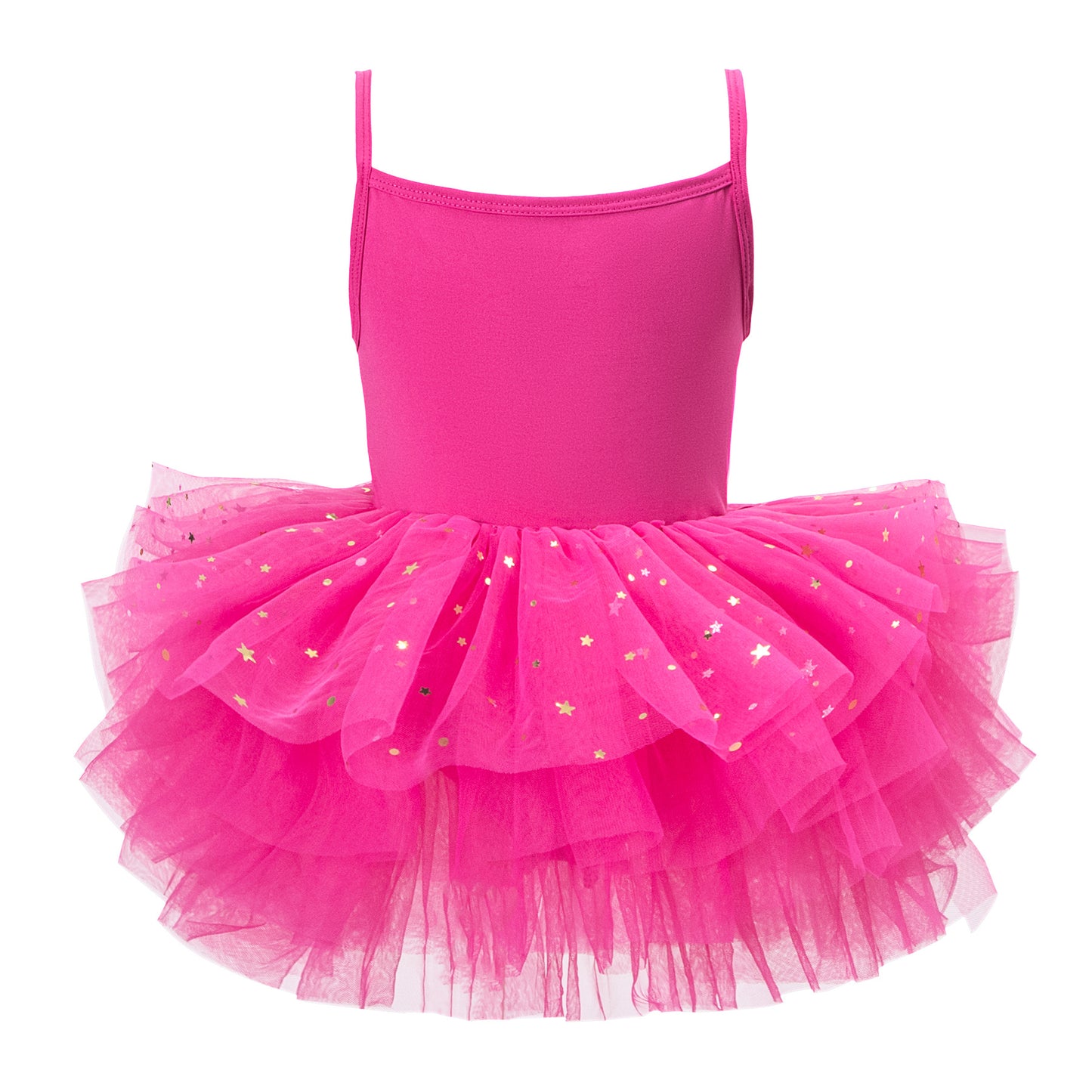 Toddler Girls Tutu Dresses Strap Shiny Tulle Ballet Leotard Ballerina Outfits for Dance BAL-SK-SS02