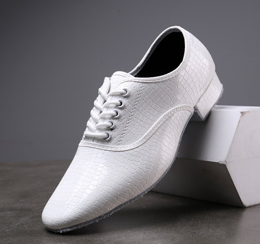 Men's Modern Ballroom Dance Shoes Soft Sole Indoor/Outdoor Square Dancing Shoes Model M04