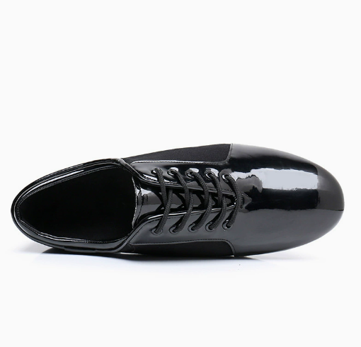 Men's Lace-up Dance Shoes, Fine Texture Upper, Not Easy to Deform, for Ballroom Performance