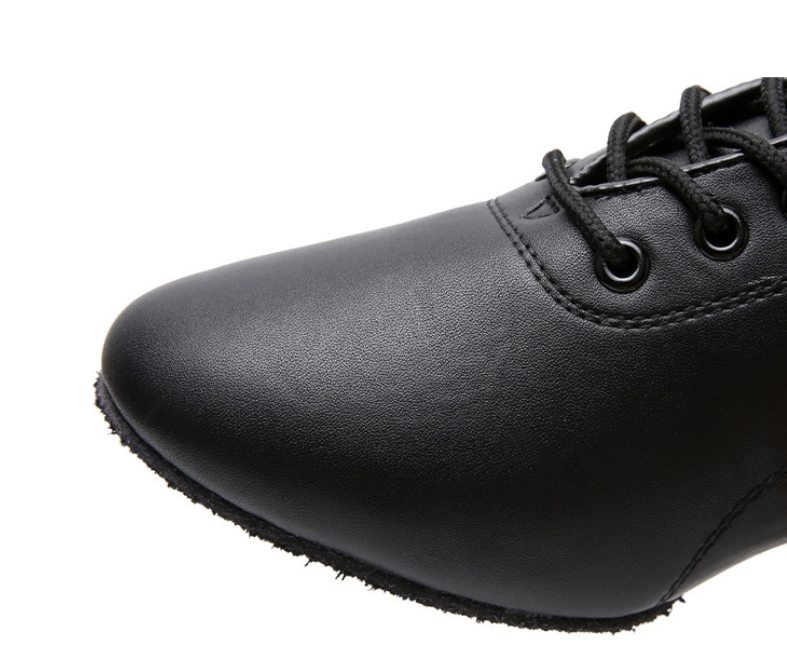 Men's Breathable Latin Ballroom Dance Shoes Indoor Practice Teaching Shoes for Square Dance 3.5cm Heel Model M07