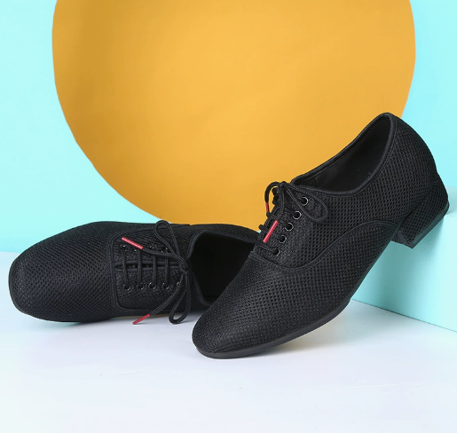Professional men's dance shoes, anti-slip durable sole for multiple dance styles