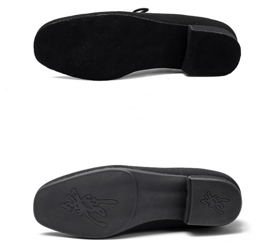 Men's square dance shoes suitable for indoor and outdoor dancing