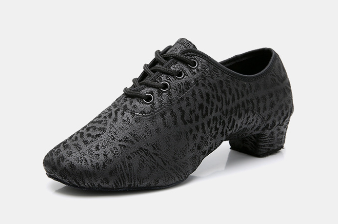 Non-slip split leather sole men's dance shoes