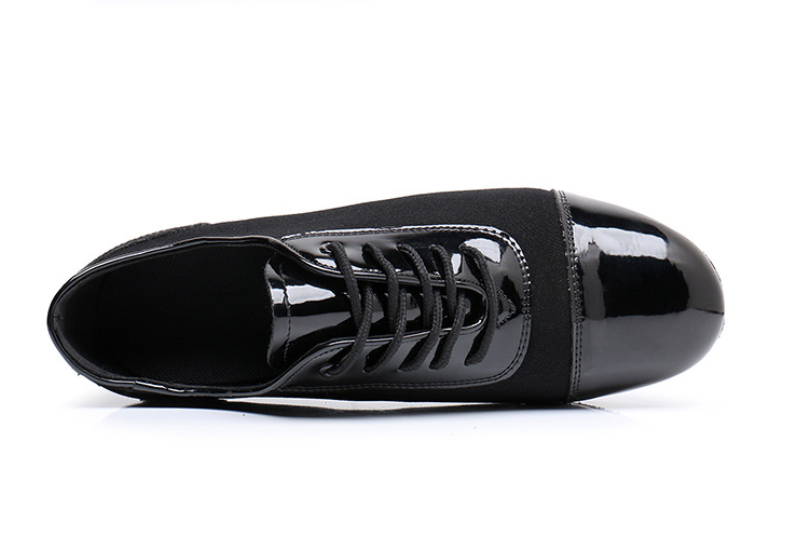 Men's Latin dance shoes with 3.5cm mid-heel