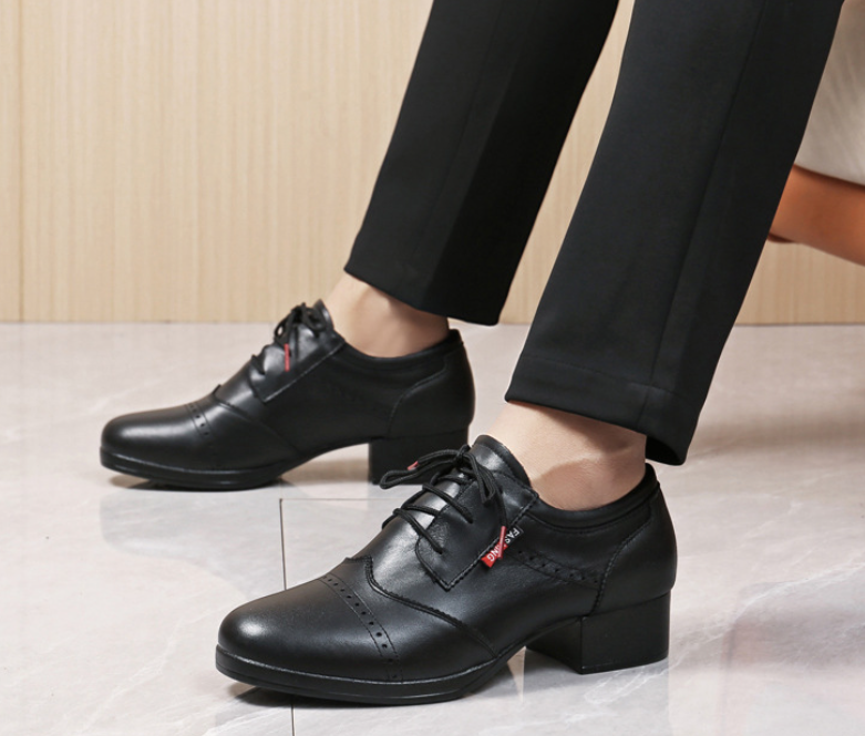 Men's Modern Dance Shoes Adult Soft Sole for Outdoor Square Ballroom & Jitterbug Dancing Practice Shoes Model M17