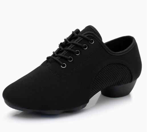 Breathable mesh men's ballroom dance shoes