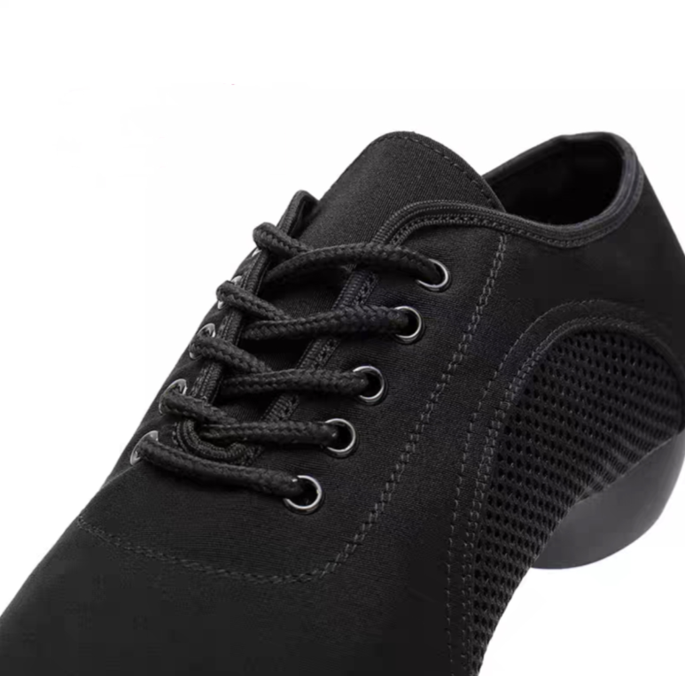 Timeless black design perfect for dance lessons and daily practice.