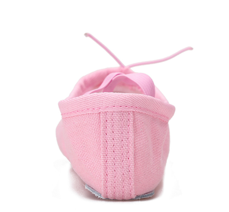 Kids & Adults Lace-up Ballet Shoes Soft Sole Dance Slippers Canvas Yoga Training Shoes Model B03