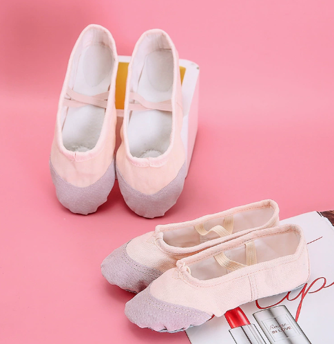 Ballet shoes for yoga and body shaping
