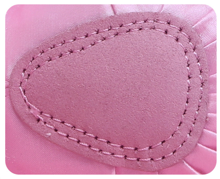 Non-slip cowhide sole breathable children dance training slippers