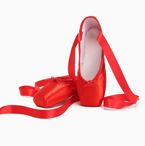 Women Ballet Pointe Shoes Flat Soft Sole Practice Slippers For Girls Adults Ballerina Shoes Model B12