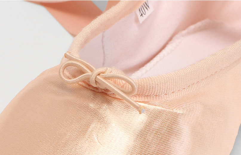 Ballet Shoes with Elastic Adjustable Straps
