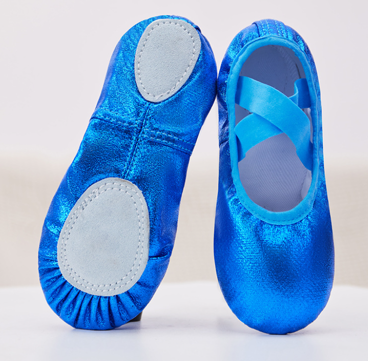 Adjustable strap non-slip indoor dancing ballet shoes