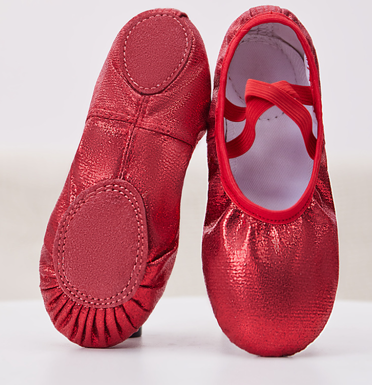 Easy wear slip-on dance shoes for daily practice and performance